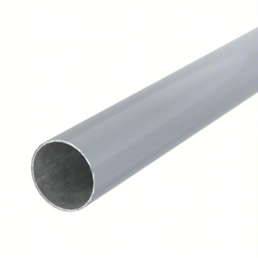 1-1/4in x 10ft, GRC Rigid Conduit, Galvanized Steel